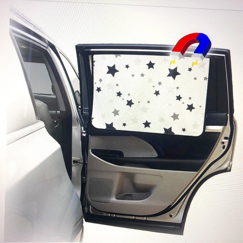 Magnetic Sun Shades for‎ METAL Vehicle Window Baby